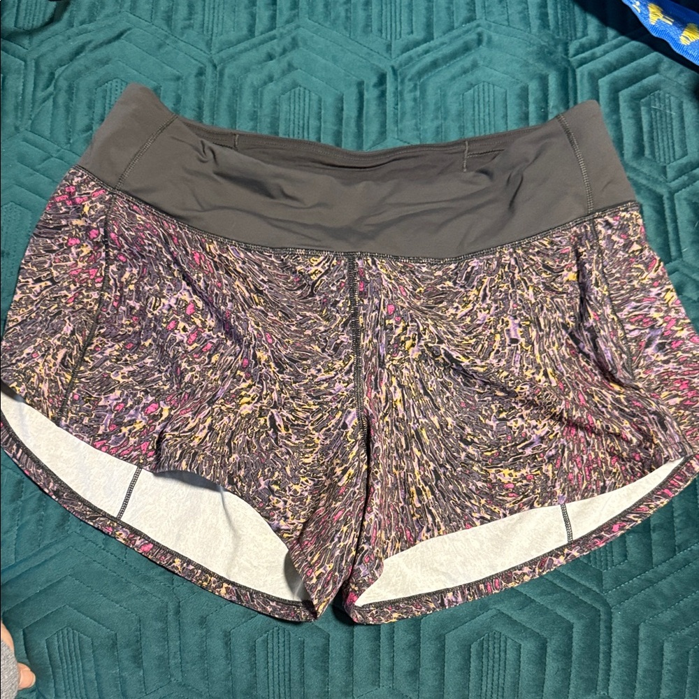 lululemon athletica Women's Multicolor Athletic Shorts